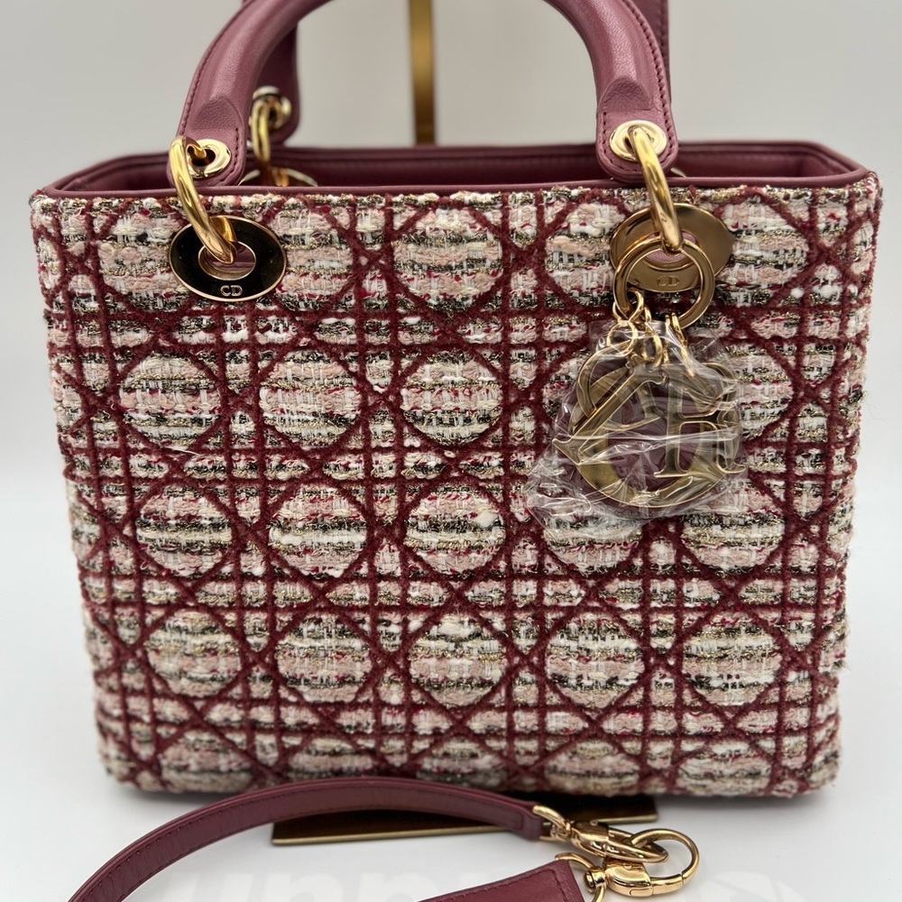 LIMITED EDITION TWEED Lady Dior Medium